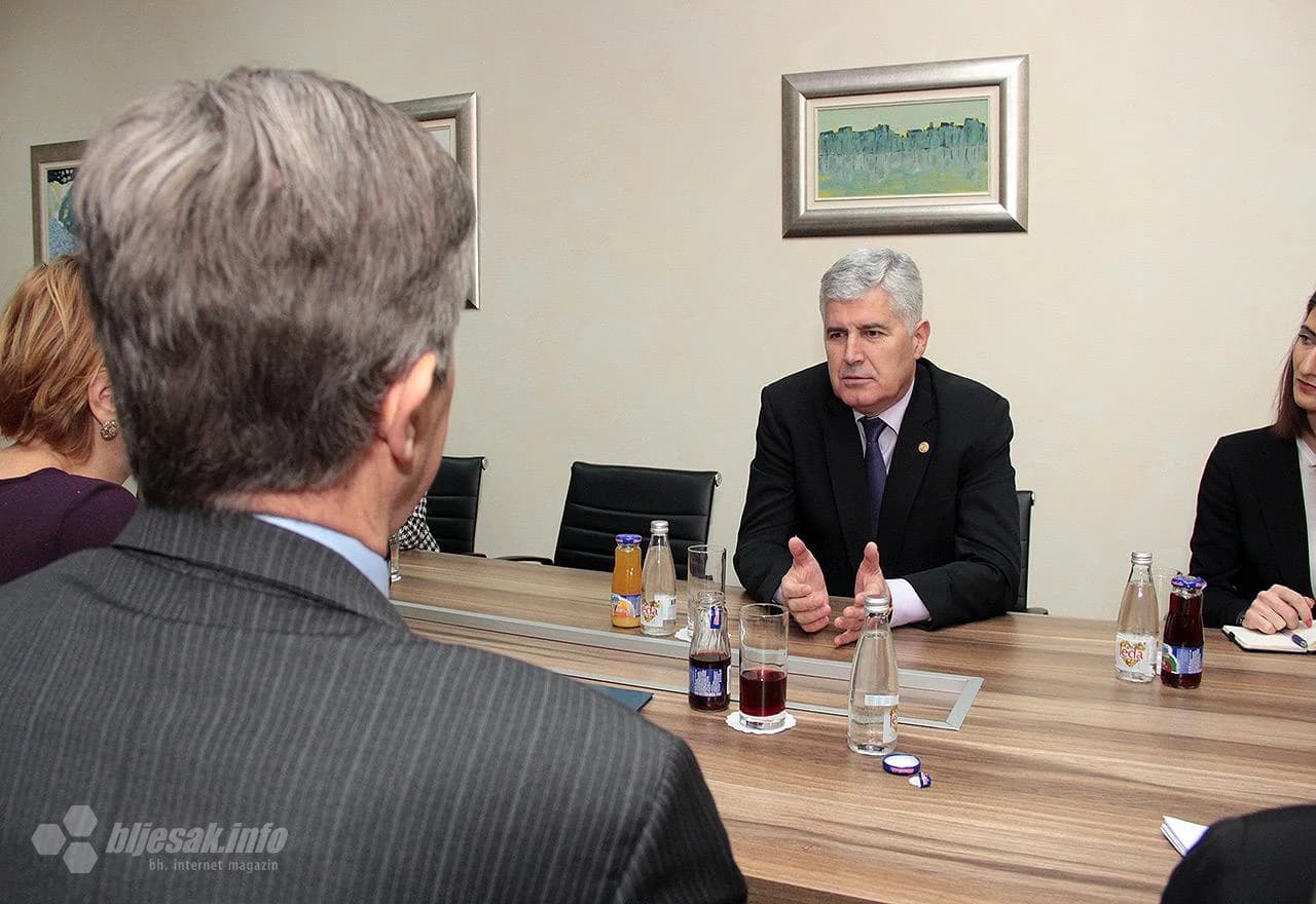 Sastanak Dragan Čović i Lars Gunnar Wigemark