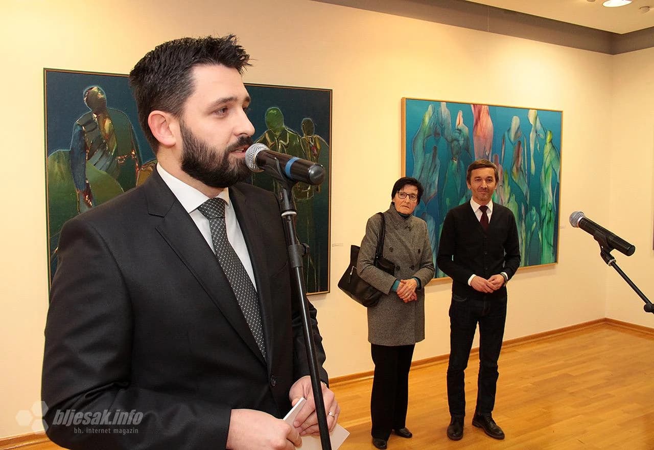 S otvaranja izložbe Danila Pravice