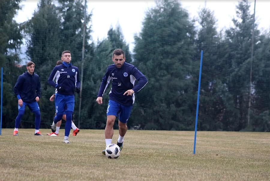 Plavi obavili prvi trening u Međugorju