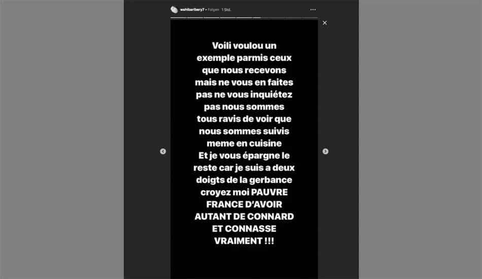 Wahiba Ribéry poručuje putem Instagrama