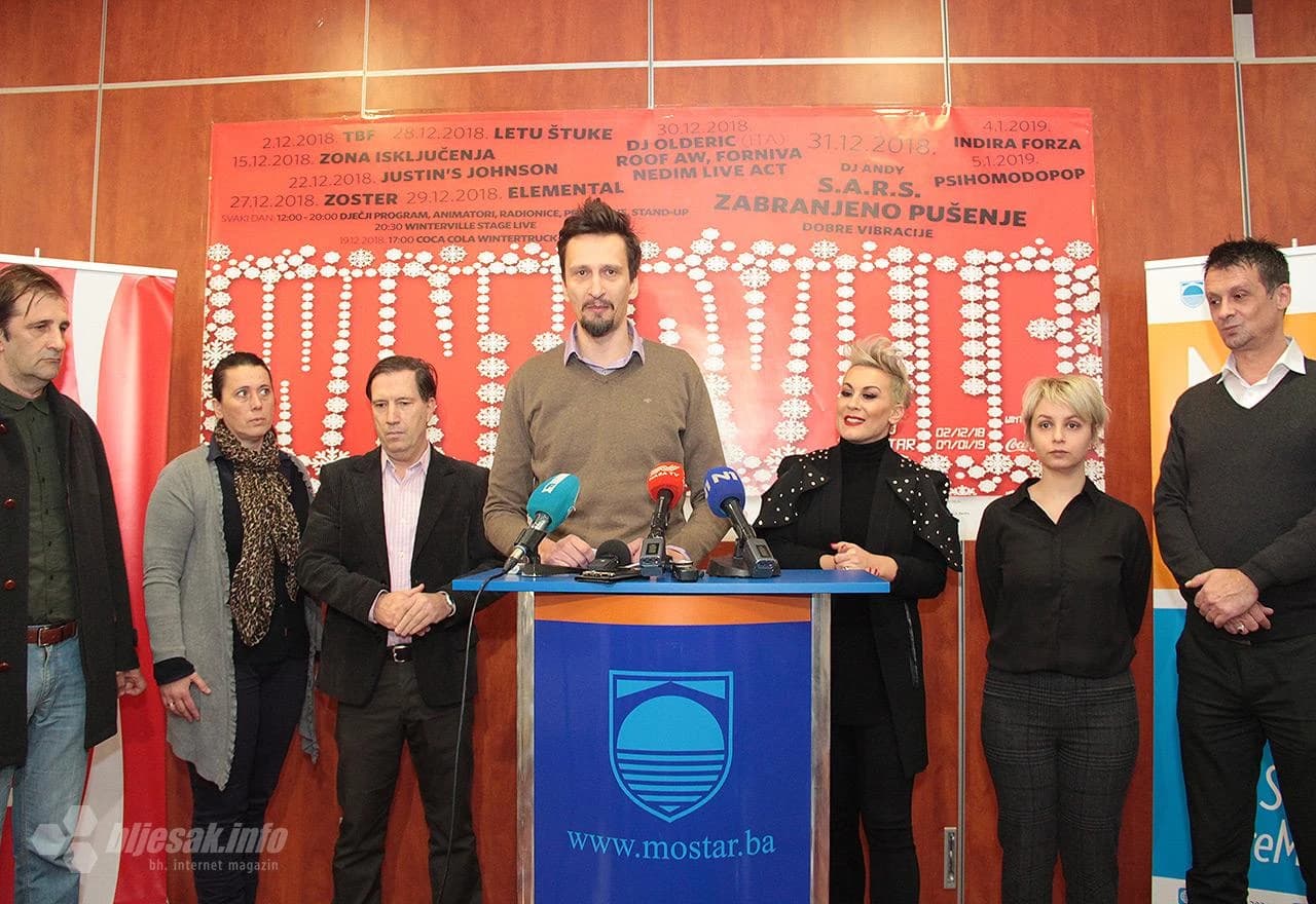 Detalj s konferencije za medije