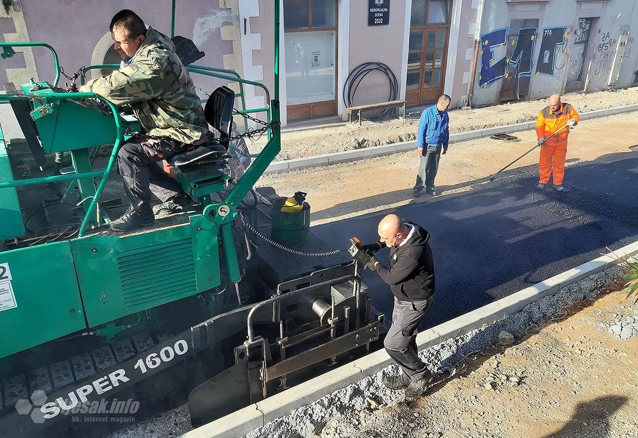 Asfaltiranje kod Šehitluka