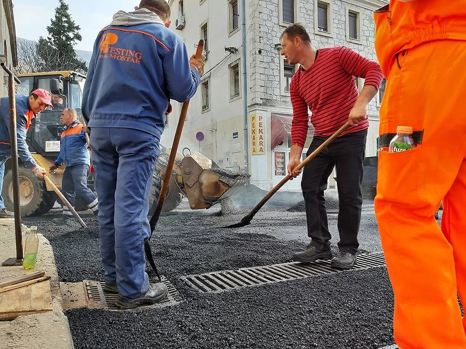 Radovi u Titovoj ulici
