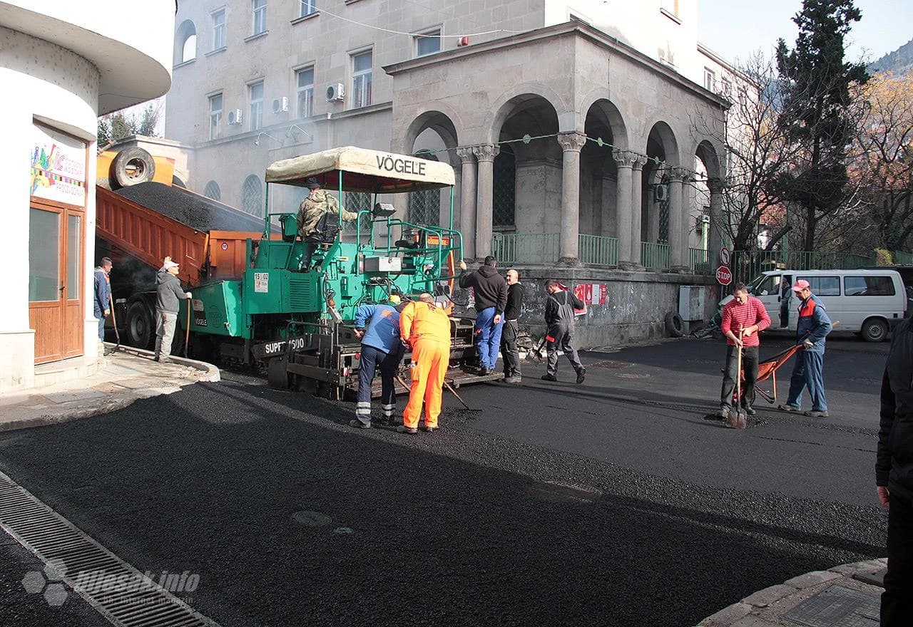 Asfaltiranje dijela Titove ulice