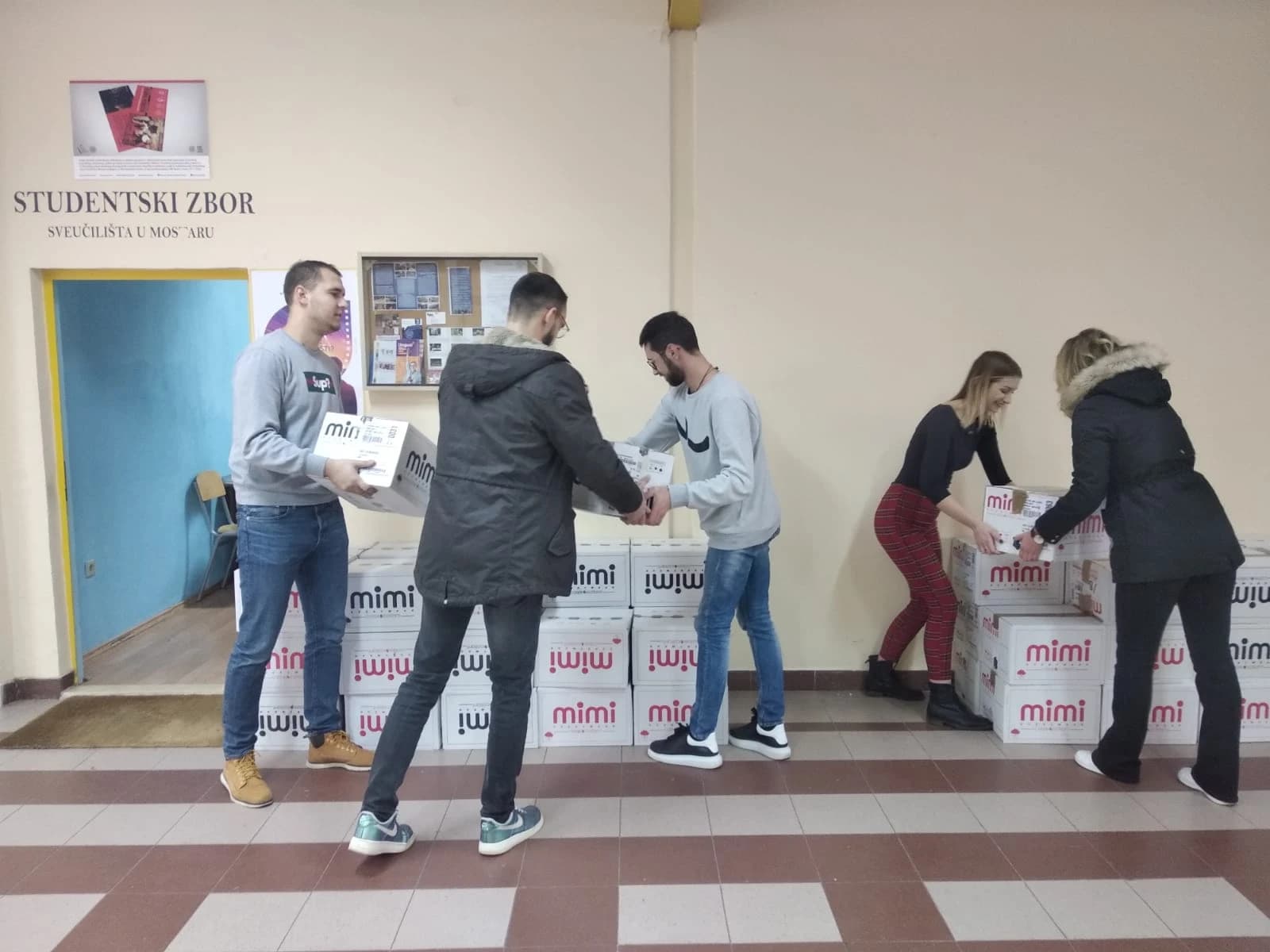 Akcija je održana u suradnji s Caritasom Mostar i Minoresom