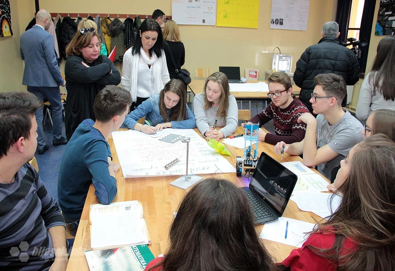 Detalj s otvaranja STEM učionice