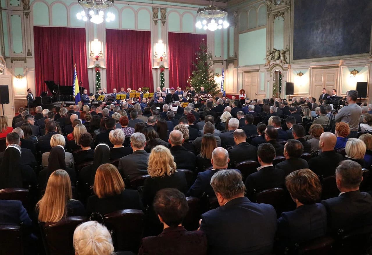 Svečani koncert i prijam u povodu katoličkog Božića