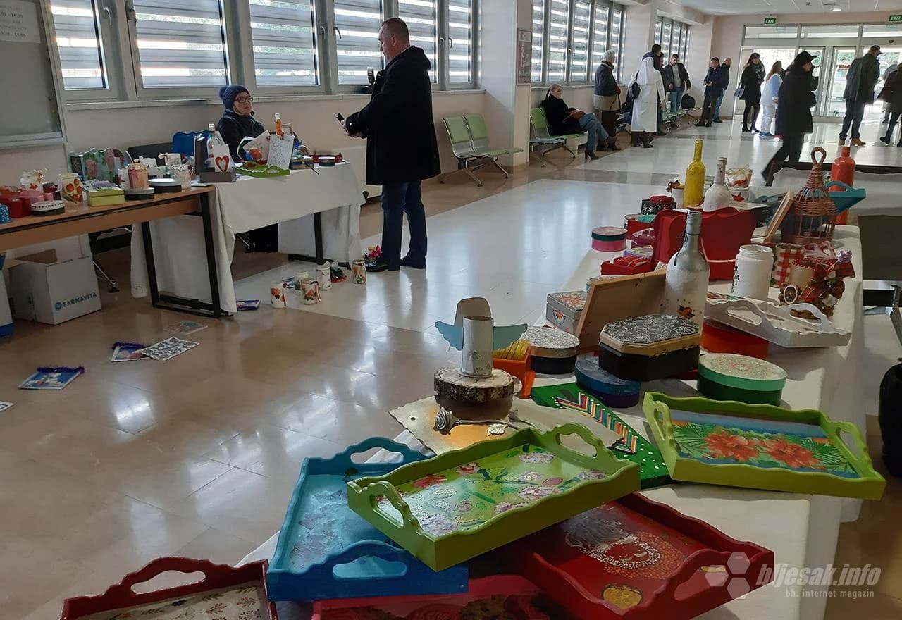 Otvorena izložba radova pacijenata Klinike za psihijatriju