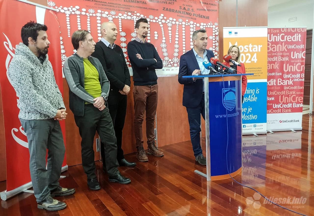 Tiskovna konferencija u mostarskoj vijećnici