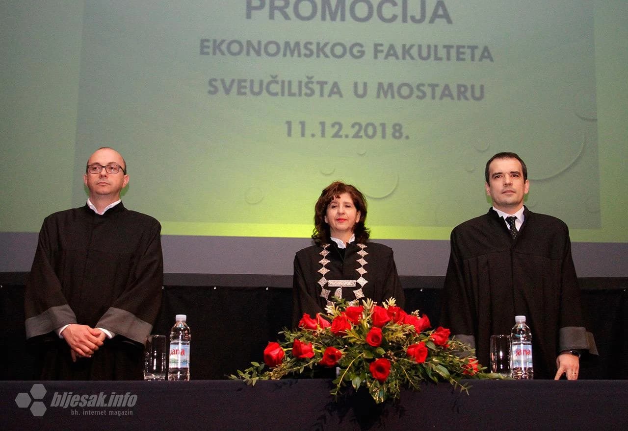 Promocija studenata Ekonomskog fakulteta Sveučilišta u Mostaru 