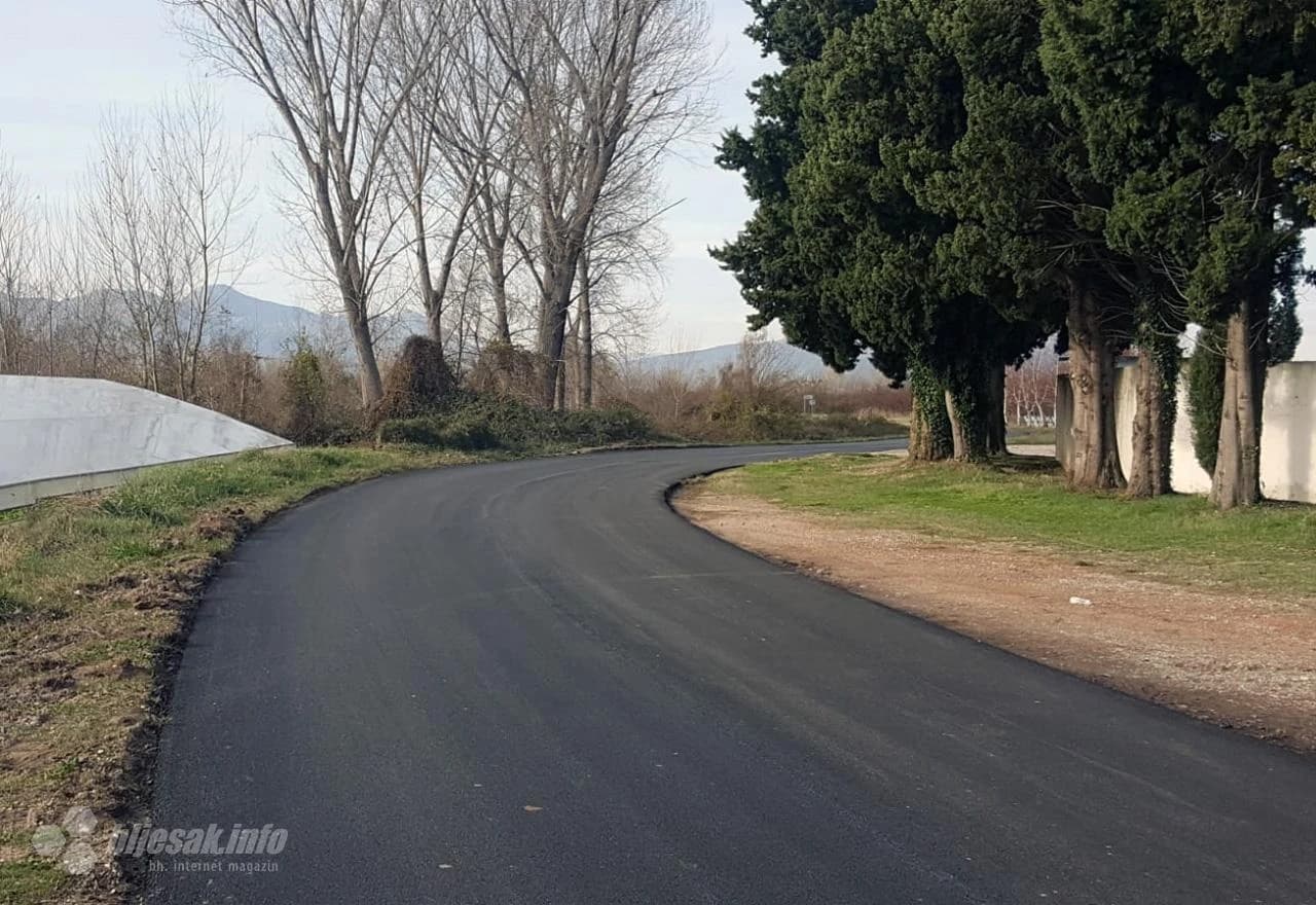 Cesta u blizini stadiona GOŠK-a