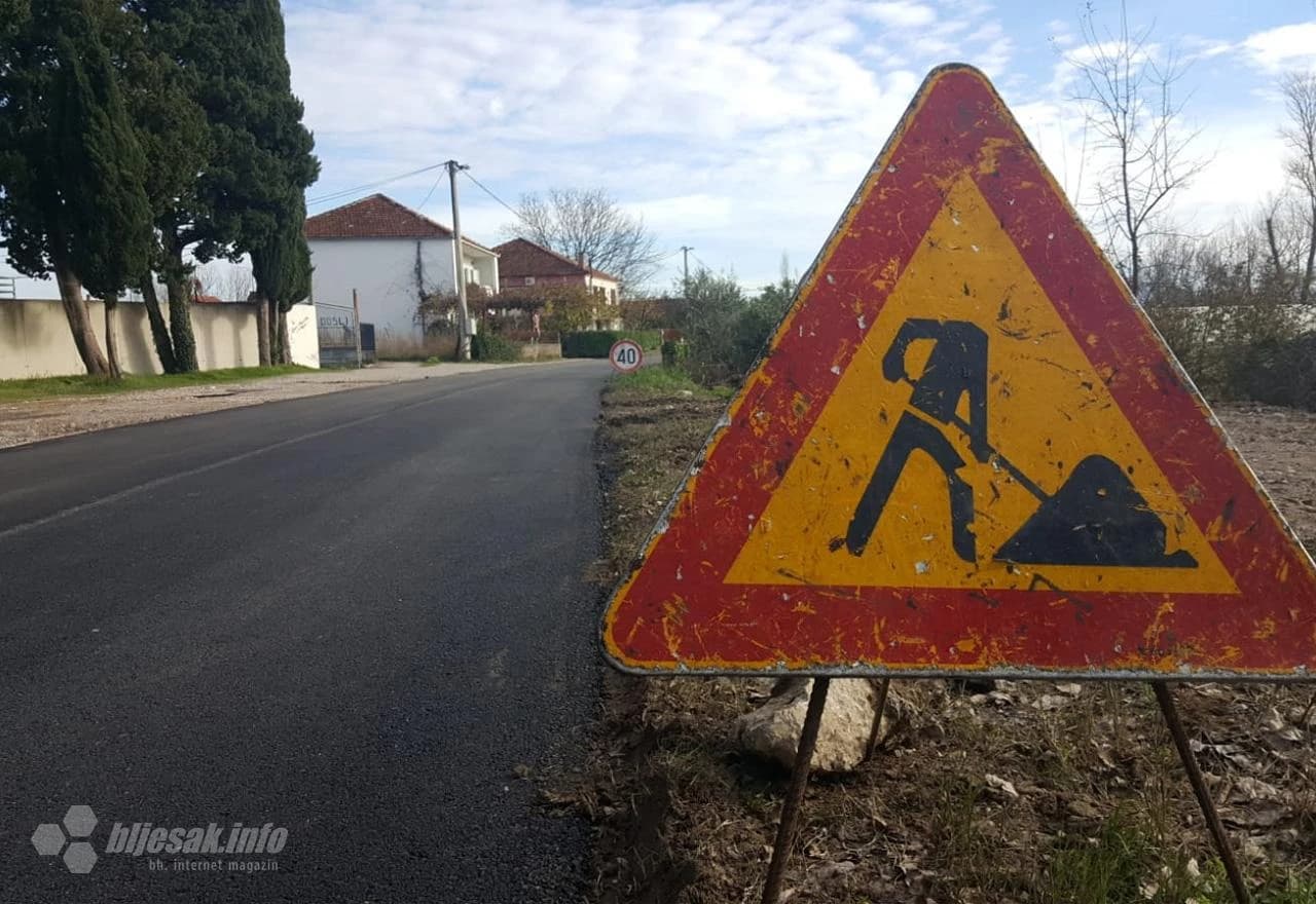 Cesta u blizini stadiona GOŠK-a
