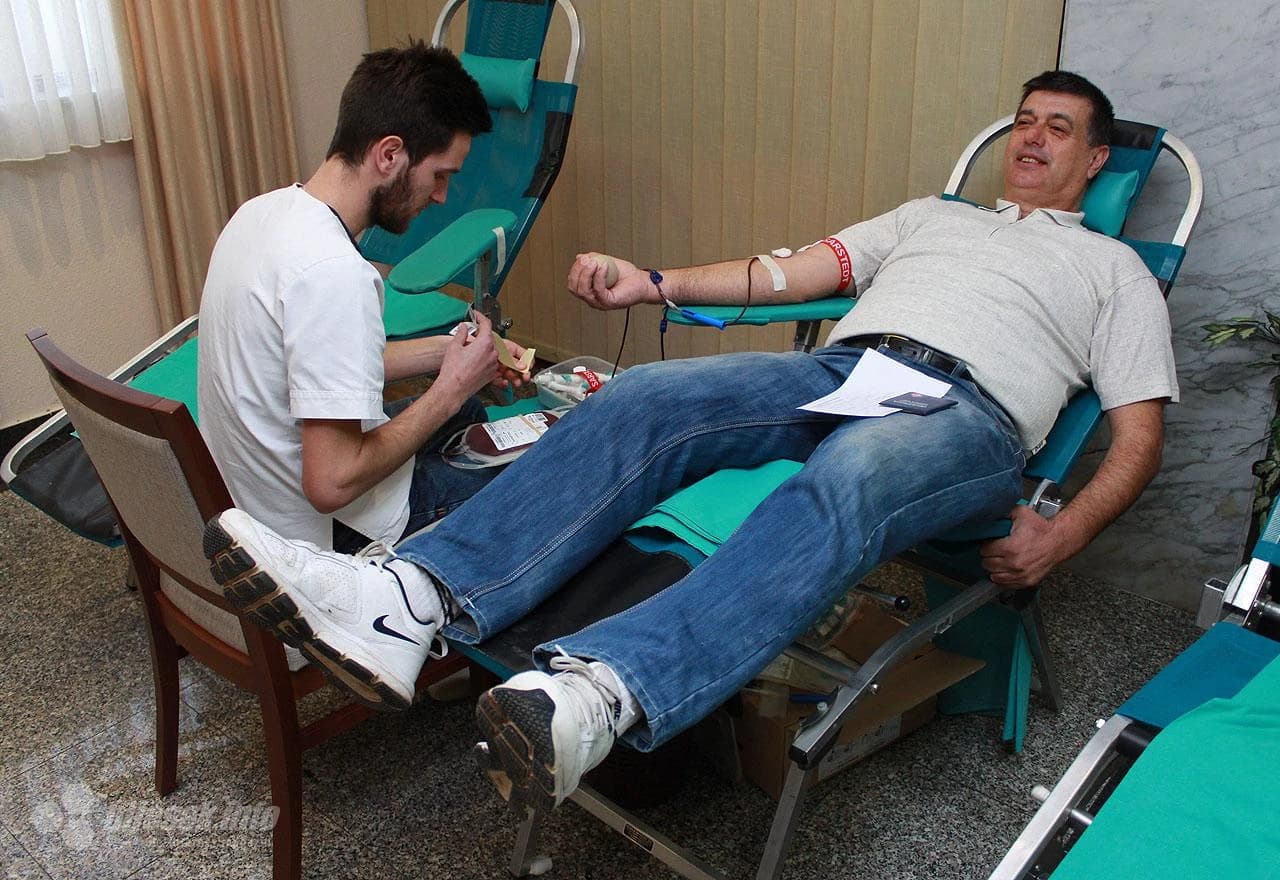 Akcija dobrovoljnog darivanja krvi za branitelje