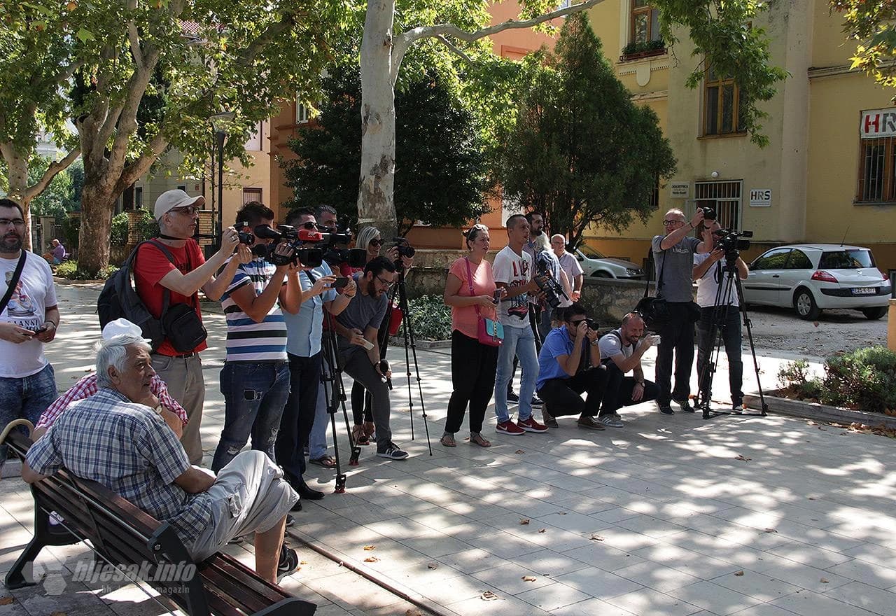 Medijski djelatnici u Mostaru
