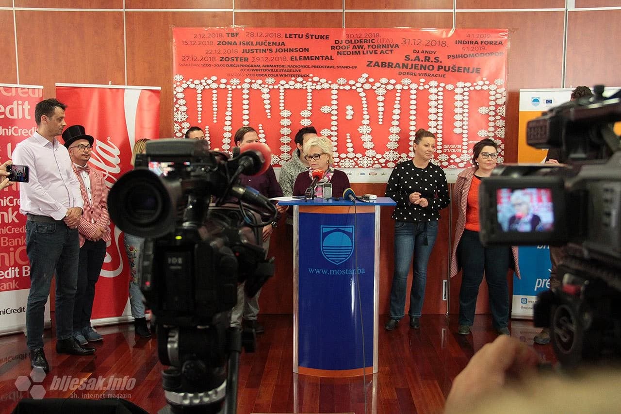 Press konferencija povodom otvaranja Wintervillea