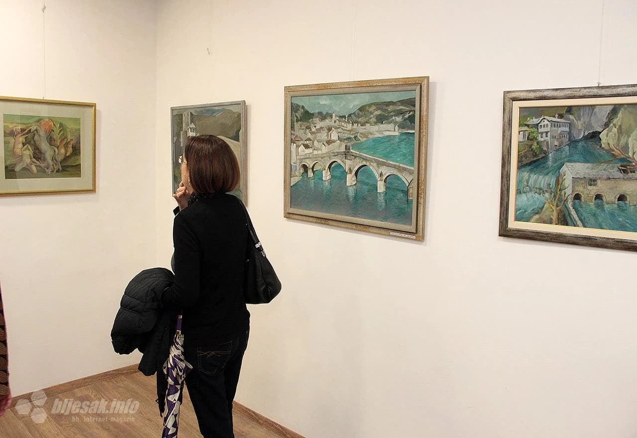  Izložba slika Vlade Puljića u Centru za kulturu Mostar