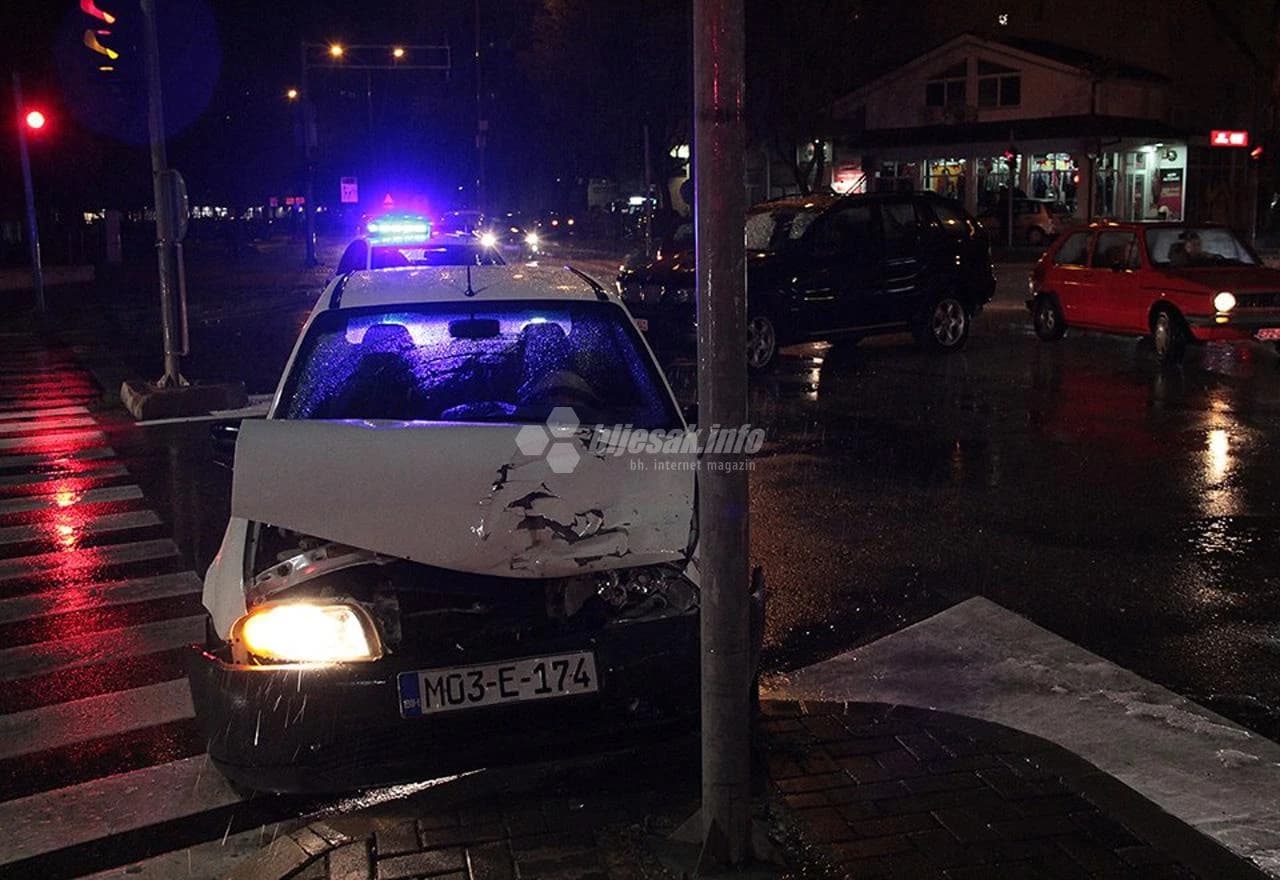 Sudar BMW-a X5 i Forda Fieste