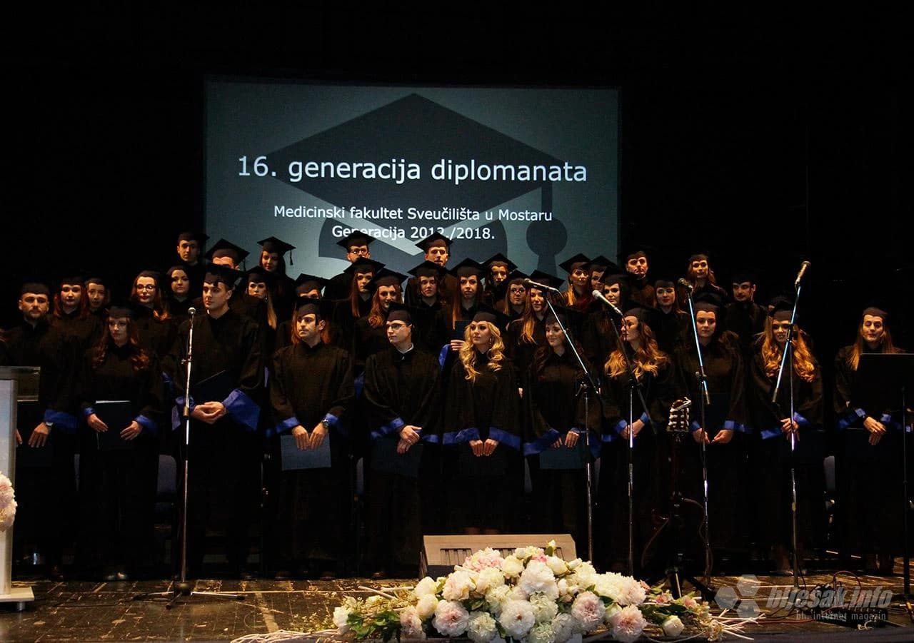 16. generacija diplomanata Medicinskog fakulteta sveučilišta u Mostaru
