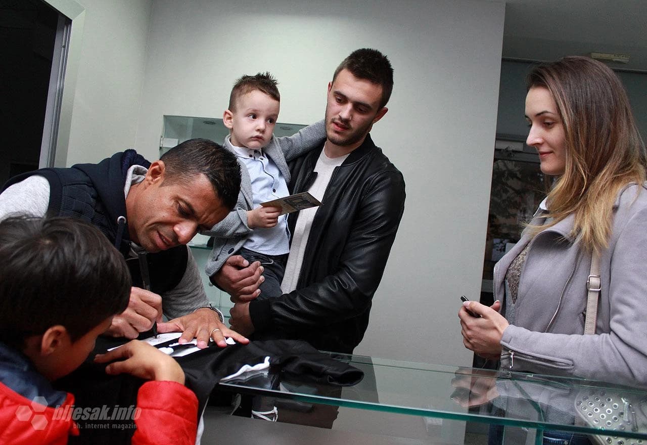 Navijači se družili s legendarnim Wagnerom