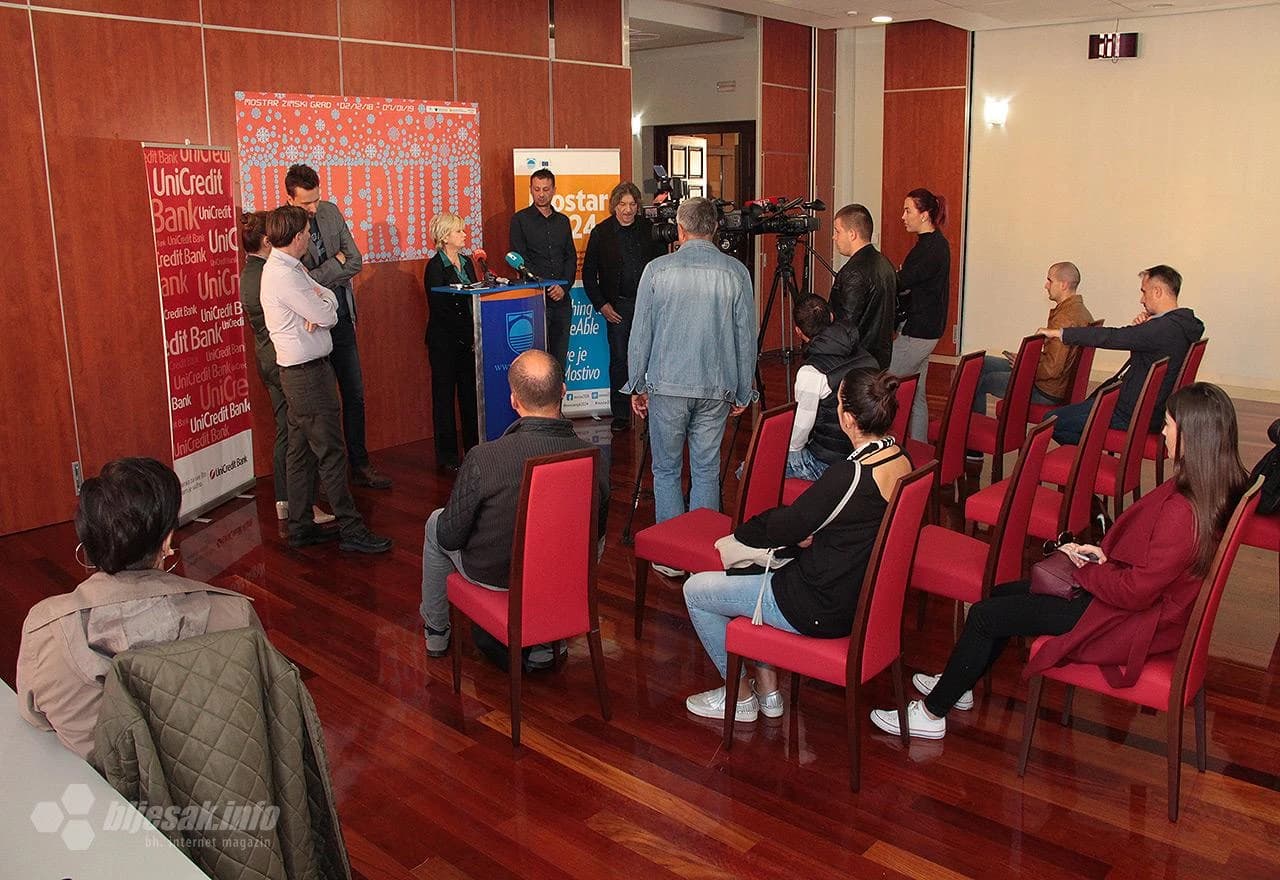 Detalj s konferencije za medije