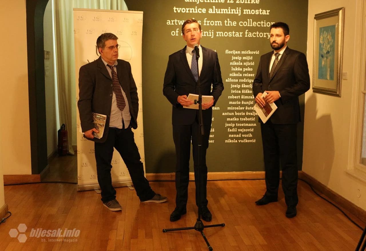 Detalj s otvaranja izložbe u Dubrovniku