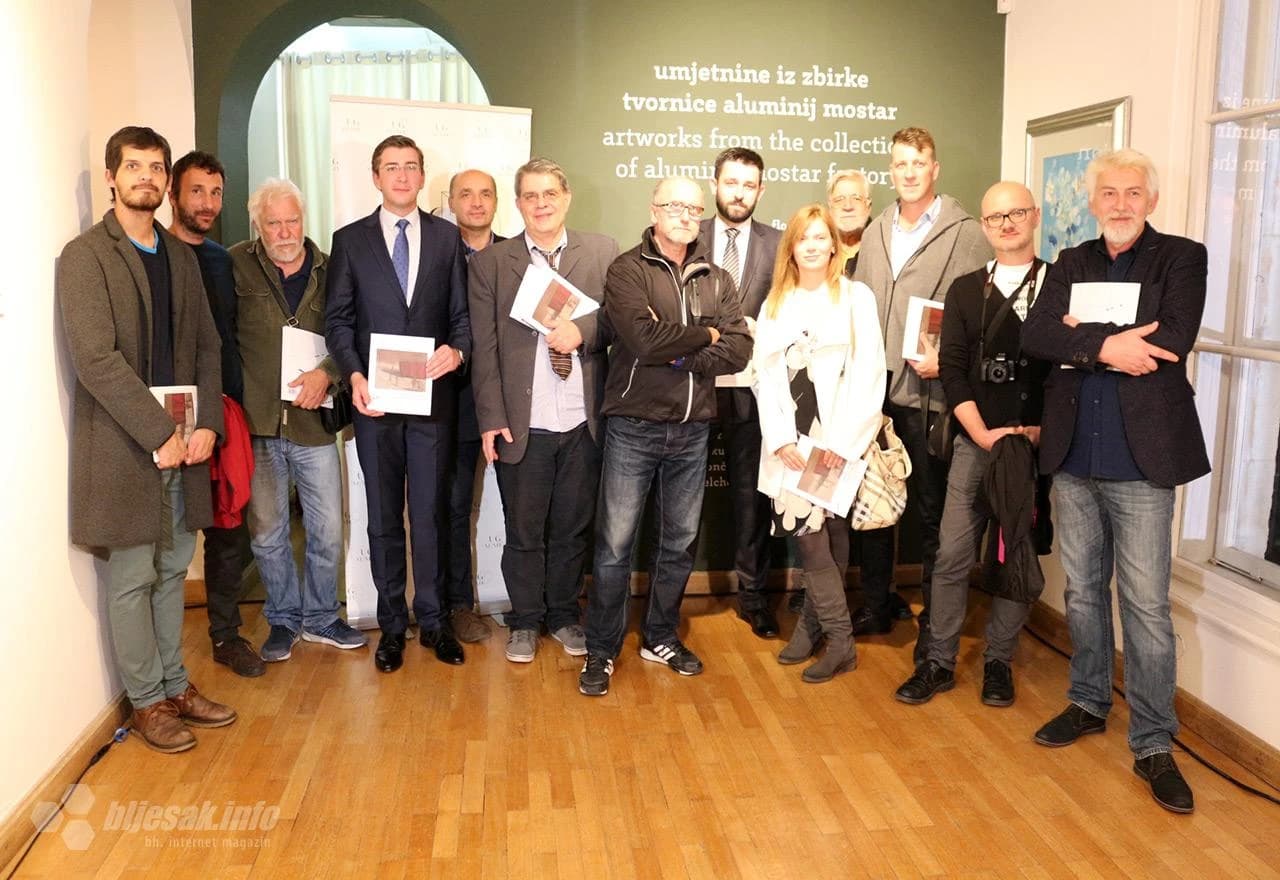 Detalj s otvaranja izložbe u Dubrovniku