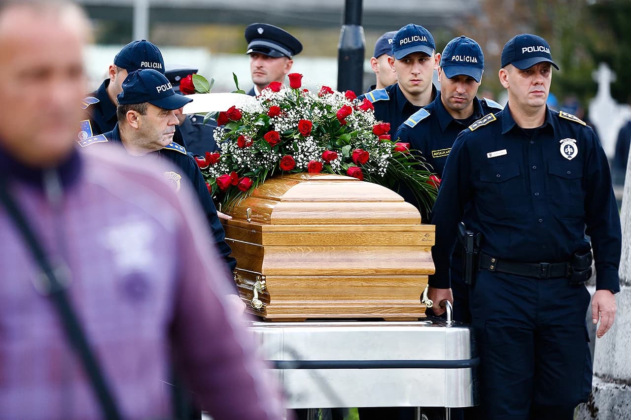 Sahrana Davora Vujinovića 