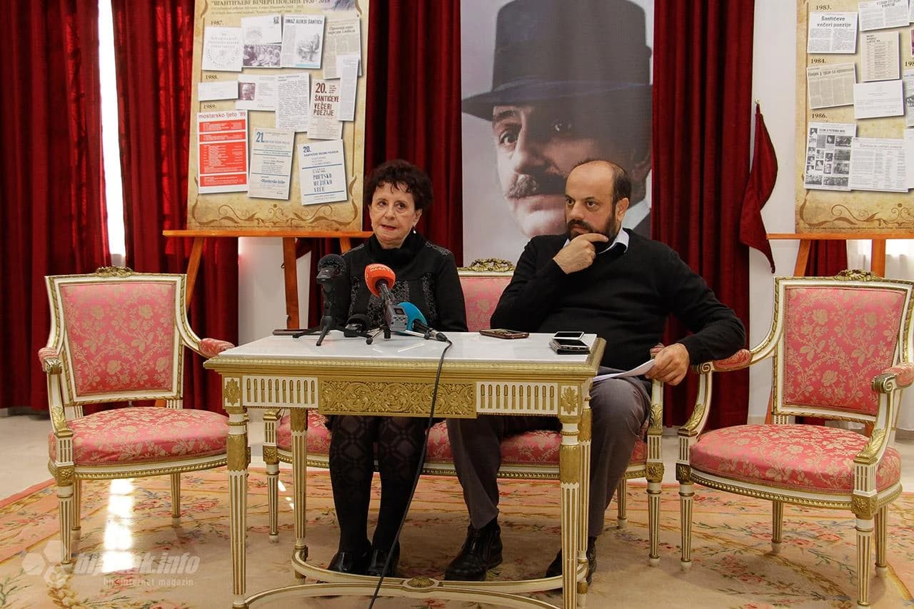 Konferencija za medije u povodu dodjele književne nagrade Alekse Šantića 