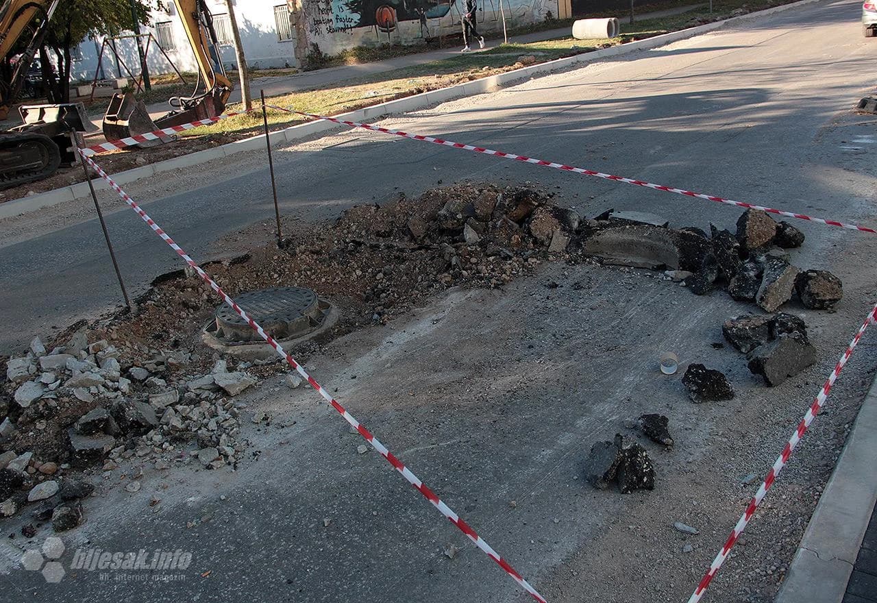 Radovi u Titovoj ulici