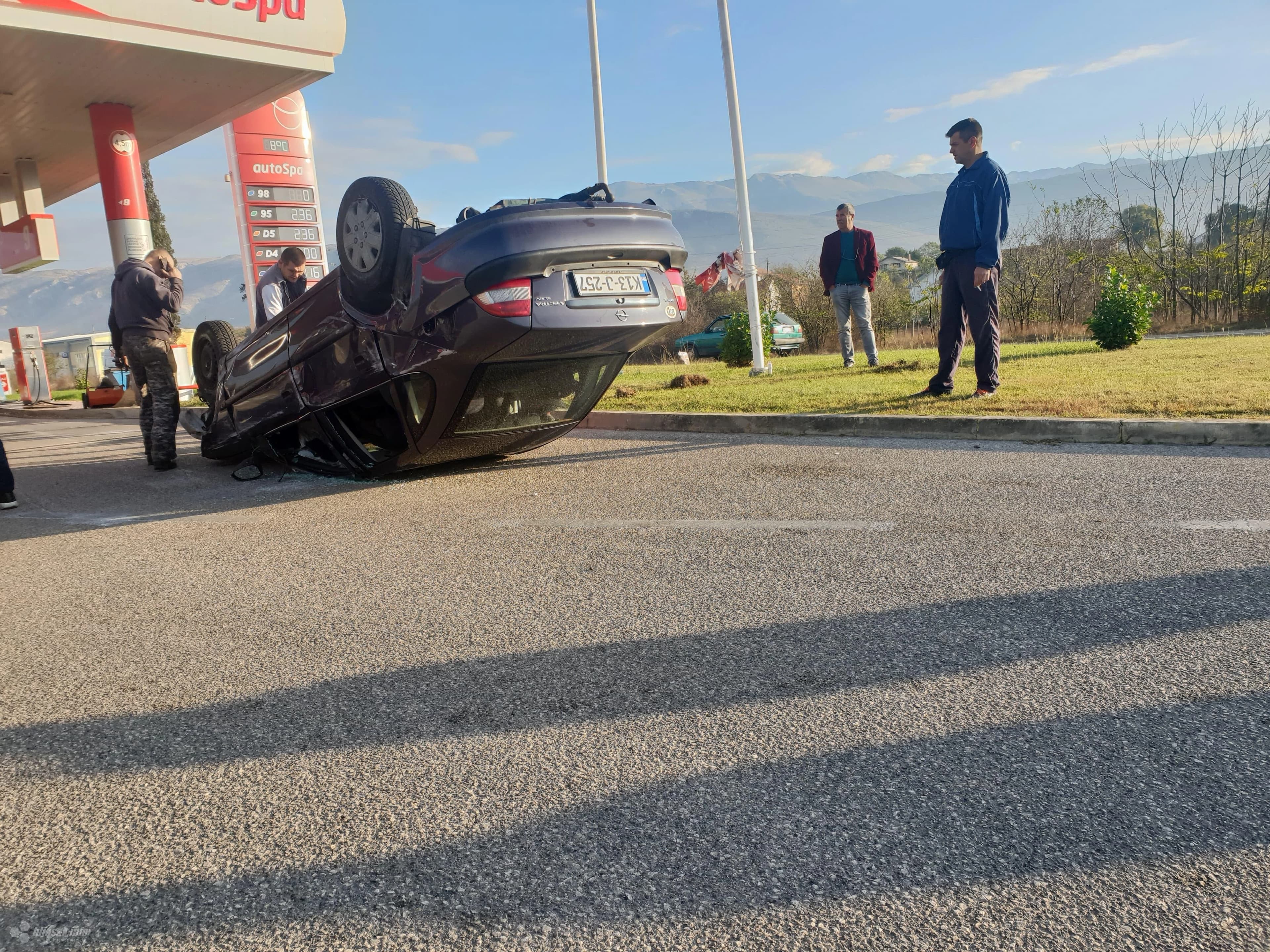 Nesreća se dogodila u krugu benzinske postaje