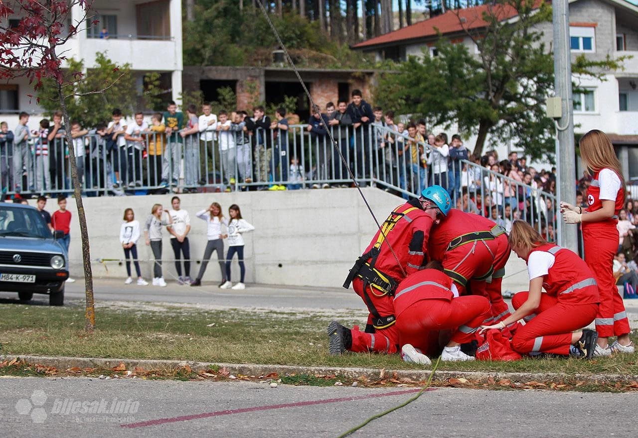Pokazna vježba struktura Civilne zaštite Širokog Brijega