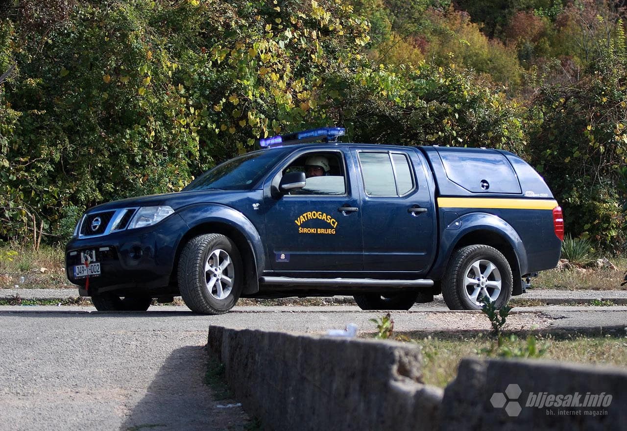 Pokazna vježba struktura Civilne zaštite Širokog Brijega