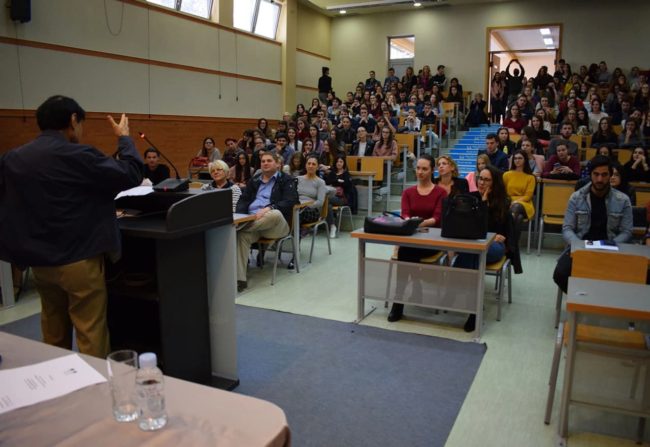 Održano predavanje lingviste prof. Claudea Hagègea
