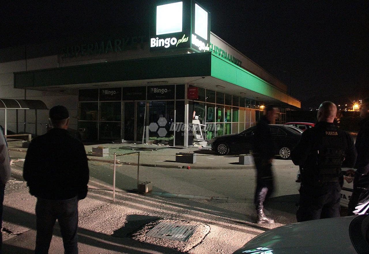 Detalj s mjesta eksplozije