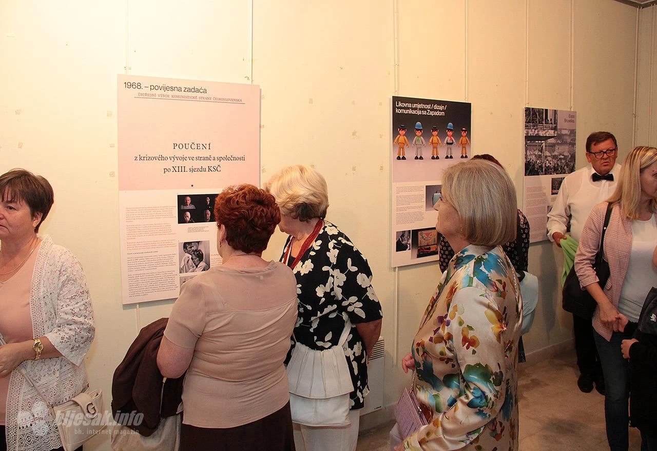 Detalj s otvaranja izložbe