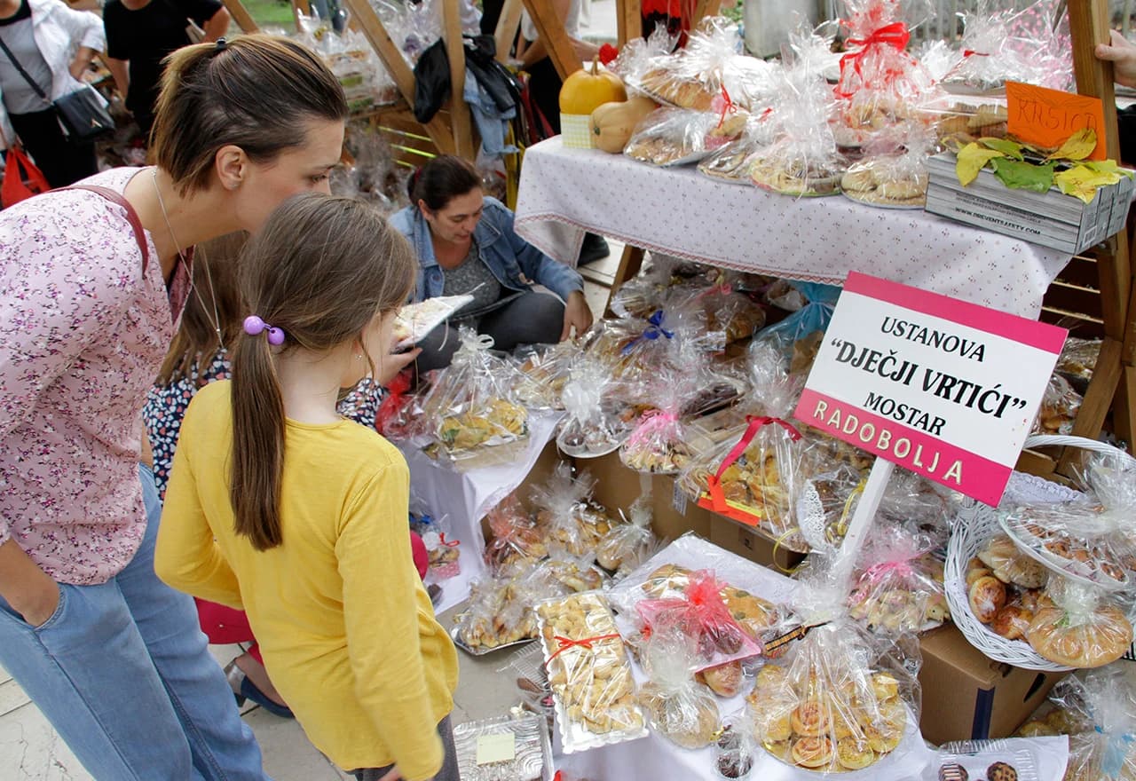 "Dani kruha" akcija humanitarnog karaktera u organizaciji  ustanove "Dječji vrtići" Mostar 