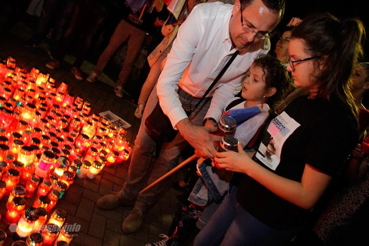 U Mostaru je održan prosvjed protiv izbora Željka Komšića za hrvatskog člana Predsjedništva BiH