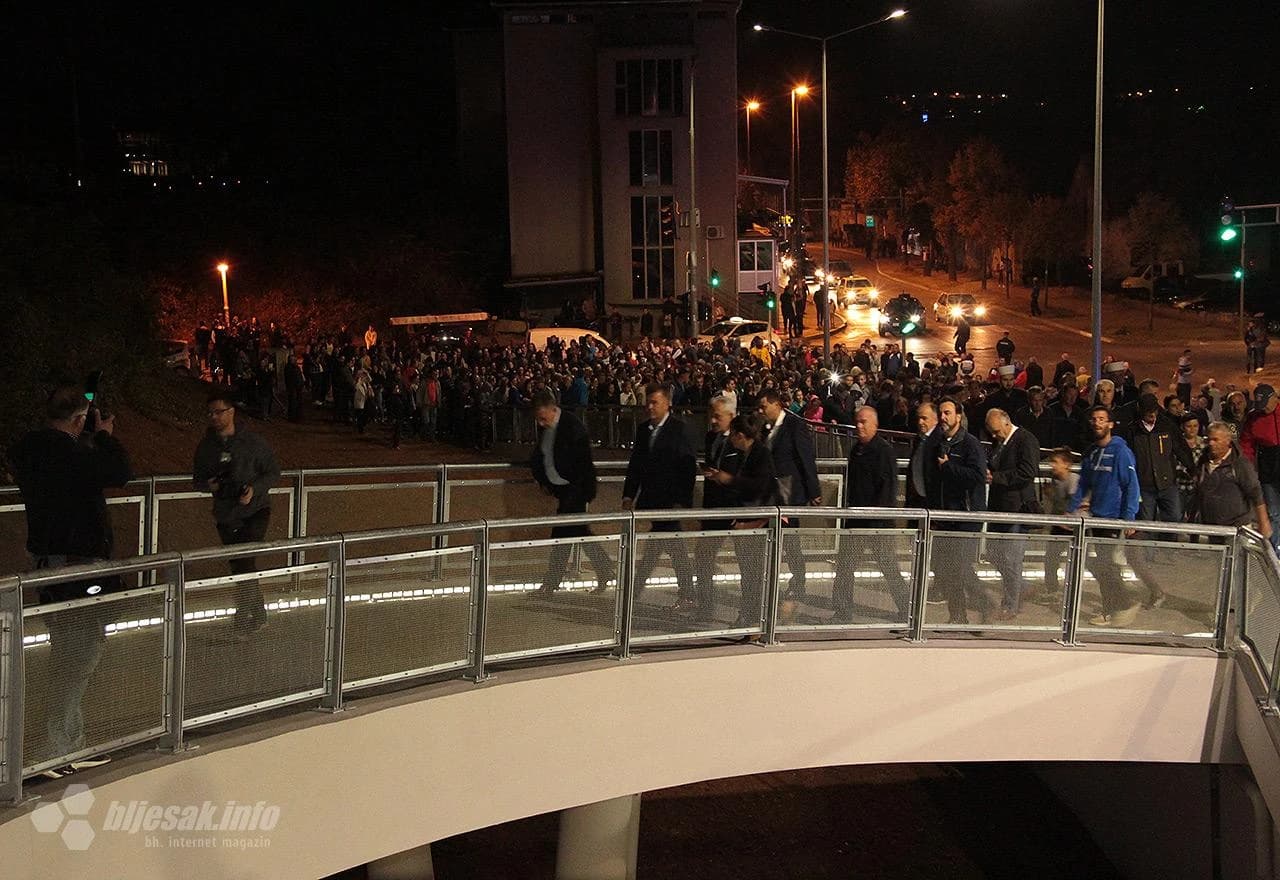 Otvaranje pasarele kod Zalika