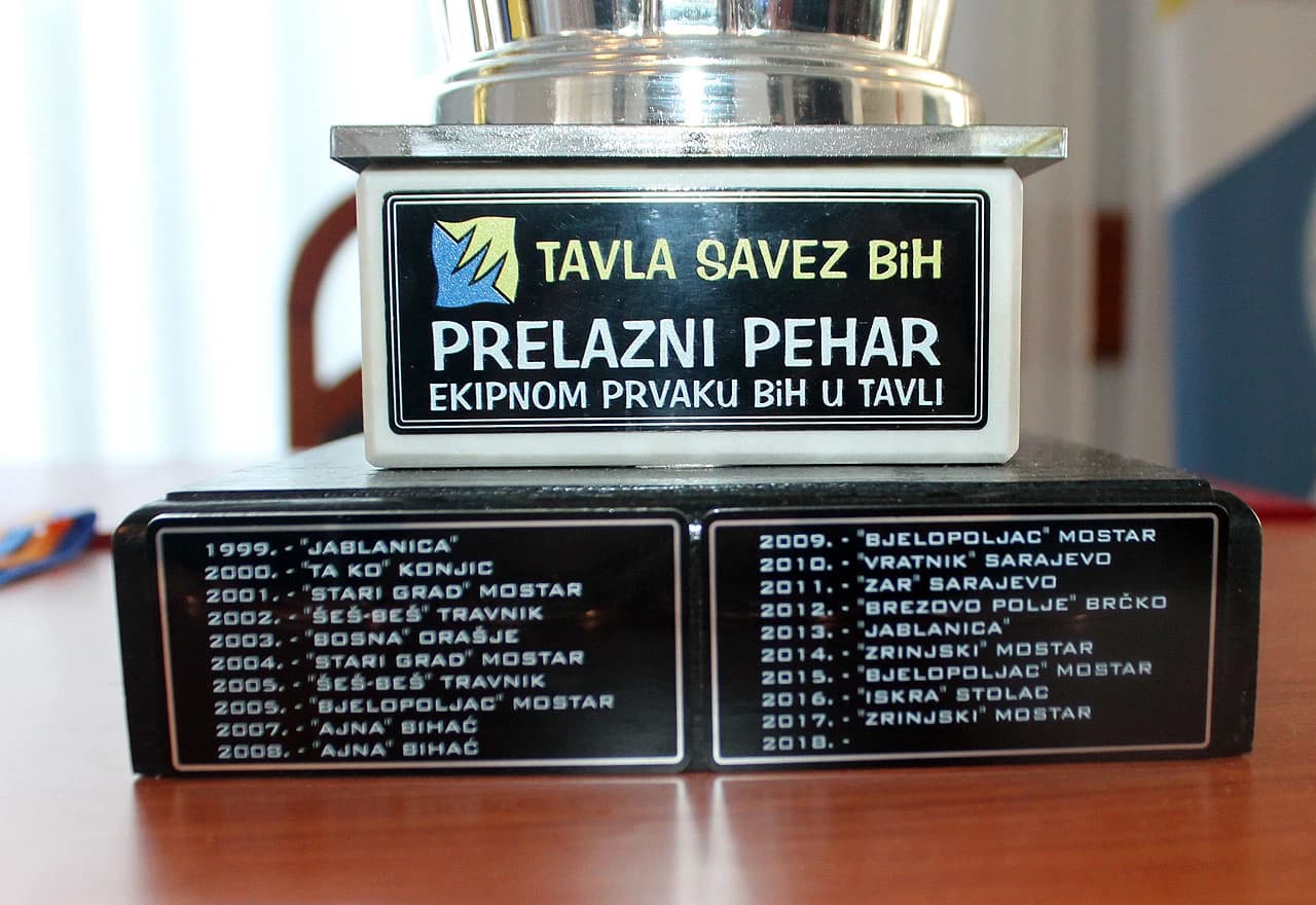 20. Ekipno prvenstvo BiH u tavli