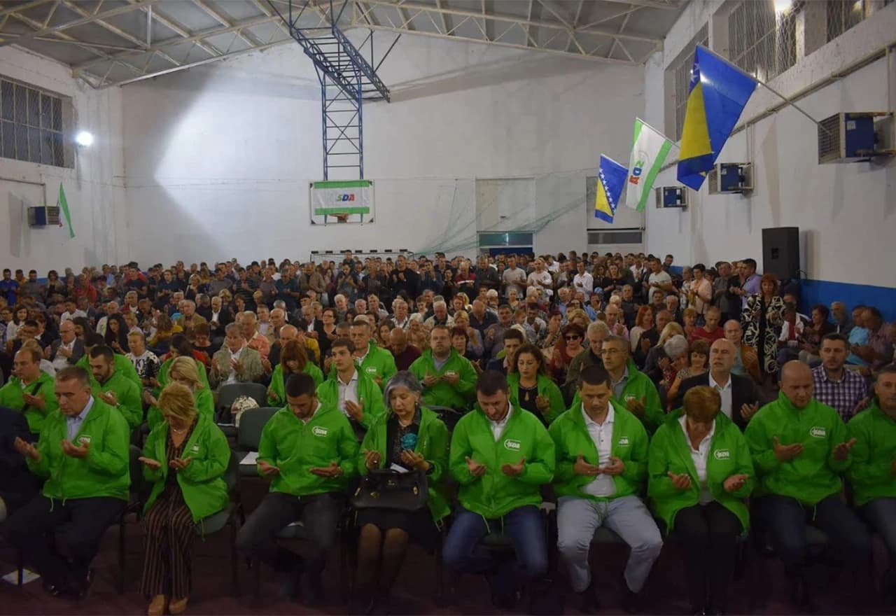 Centralni predizborni skup u Stocu