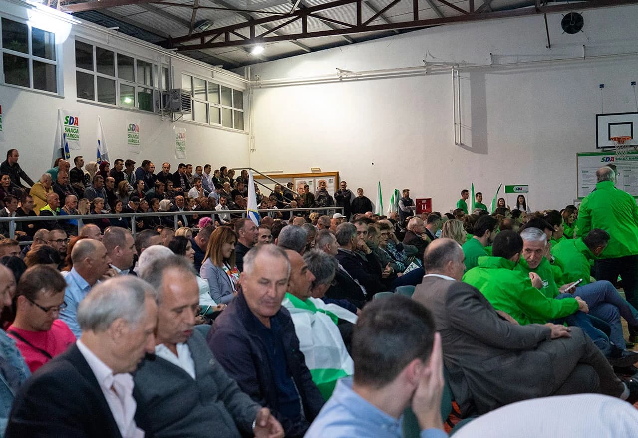 Predizborni skup u Vrapčićima