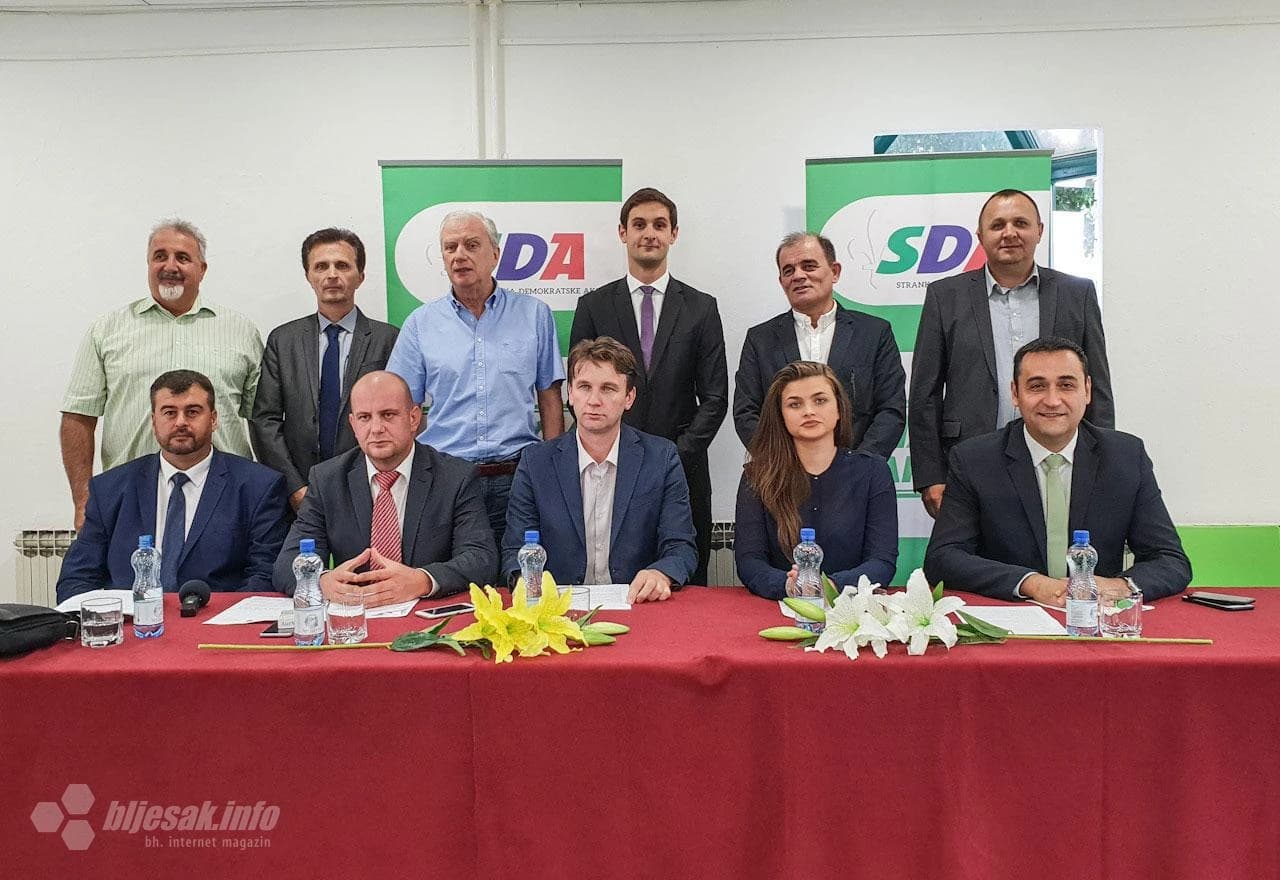 Stranka demokratske akcije je predstavila svoje kandidate u HNŽ-u