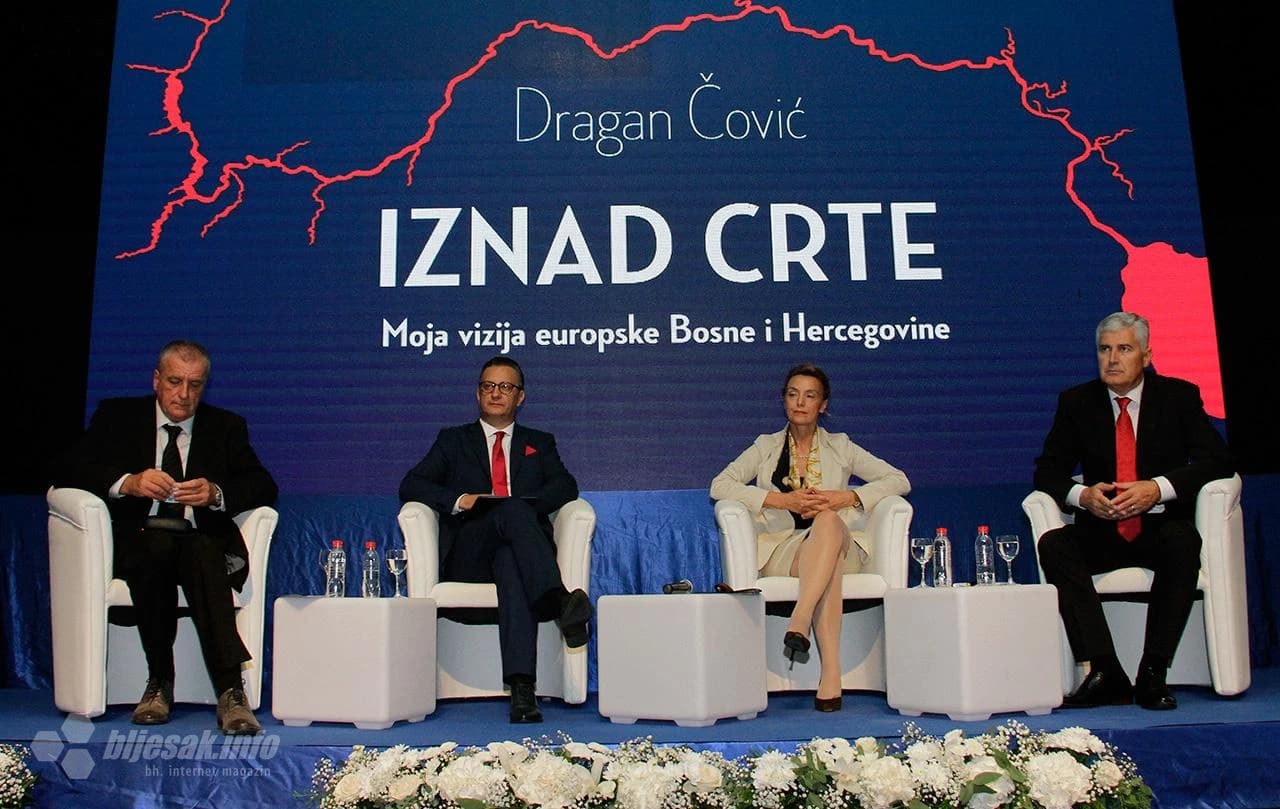 Promocija knjige Dragana Čovića - "Iznad crte - moja vizija europske Bosne i Hercegovine"