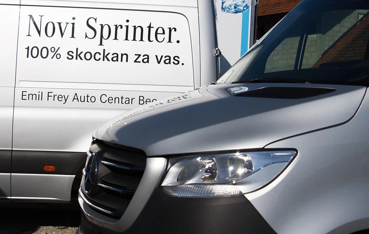Promocija novog Mercedes Benz Sprintera na Zlatiboru