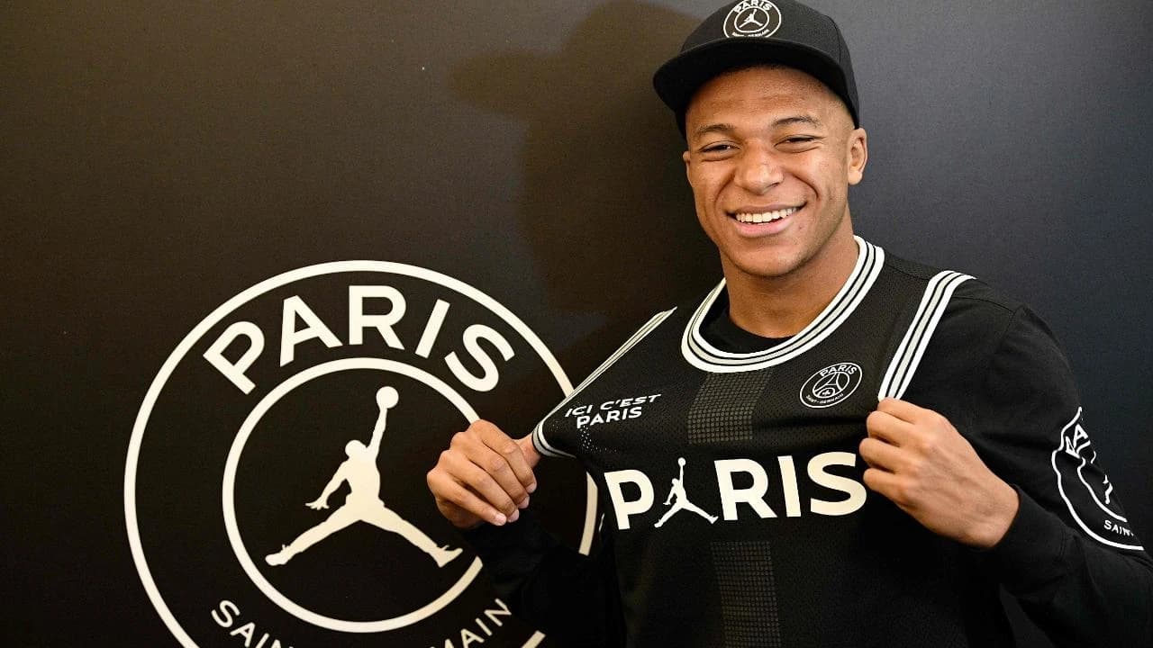 Kylian Mbappé u novoj opremi