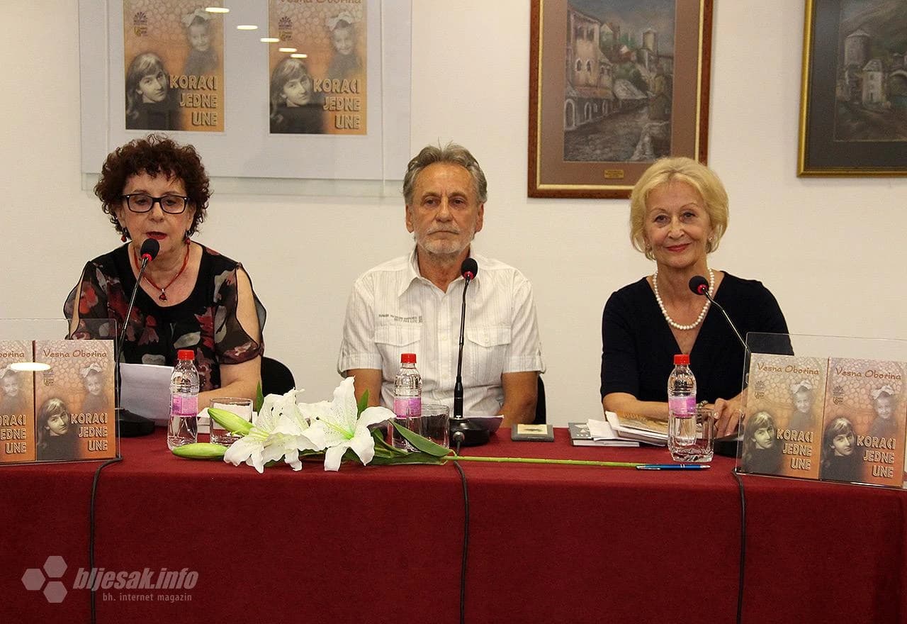 Detalj s promocije knjige Koraci jedne Une