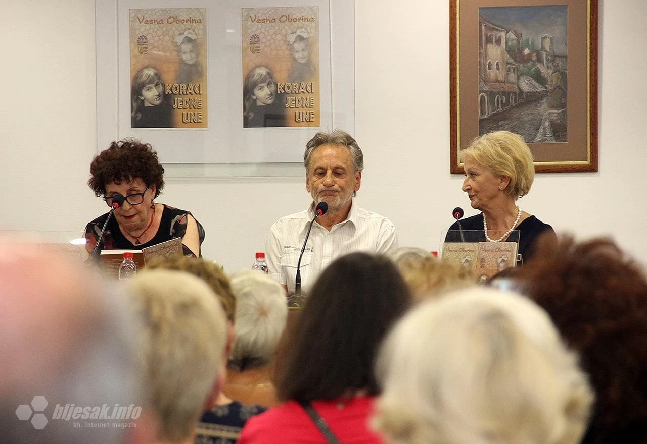 Detalj s promocije knjige Koraci jedne Une