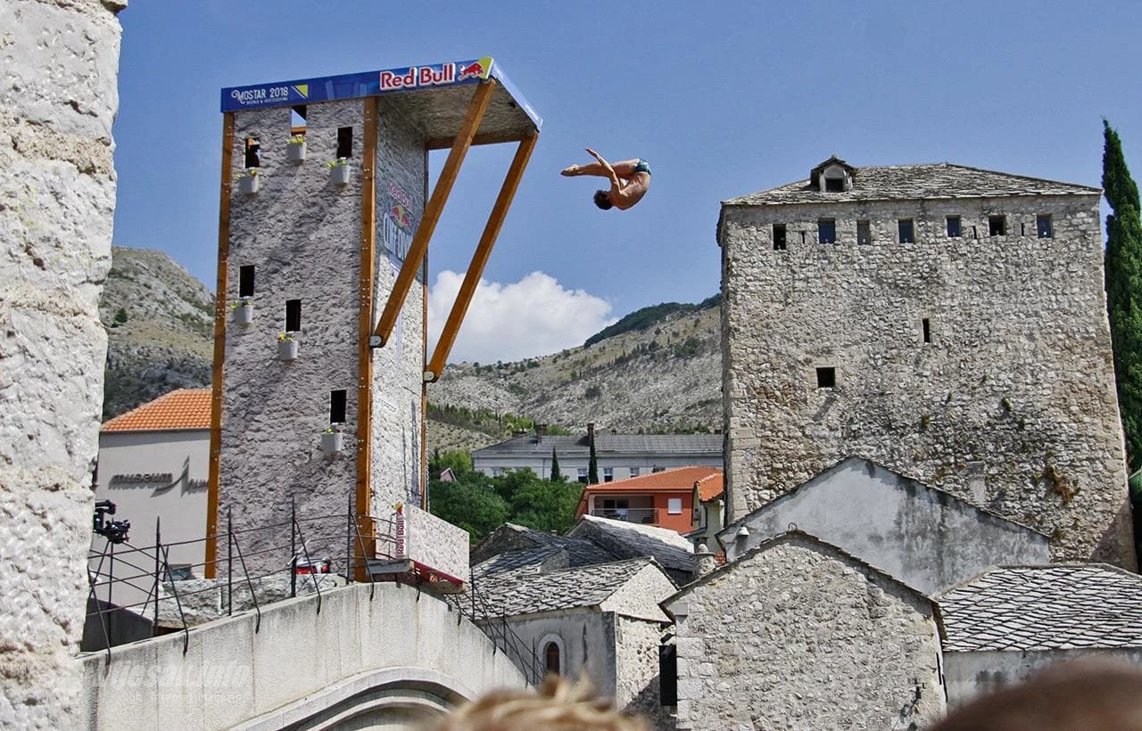 Red Bull Cliff Diving u Mostaru 