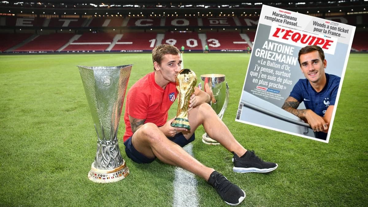 Antoine Griezmann ne može se načuditi što nije ušao u uži izbor za igrača godine