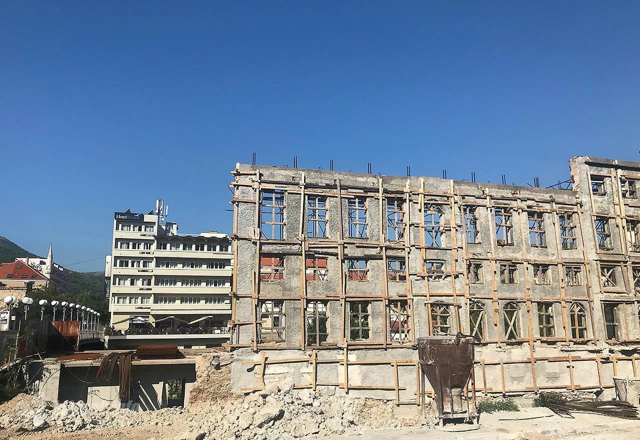 Obnova hotela Neretva